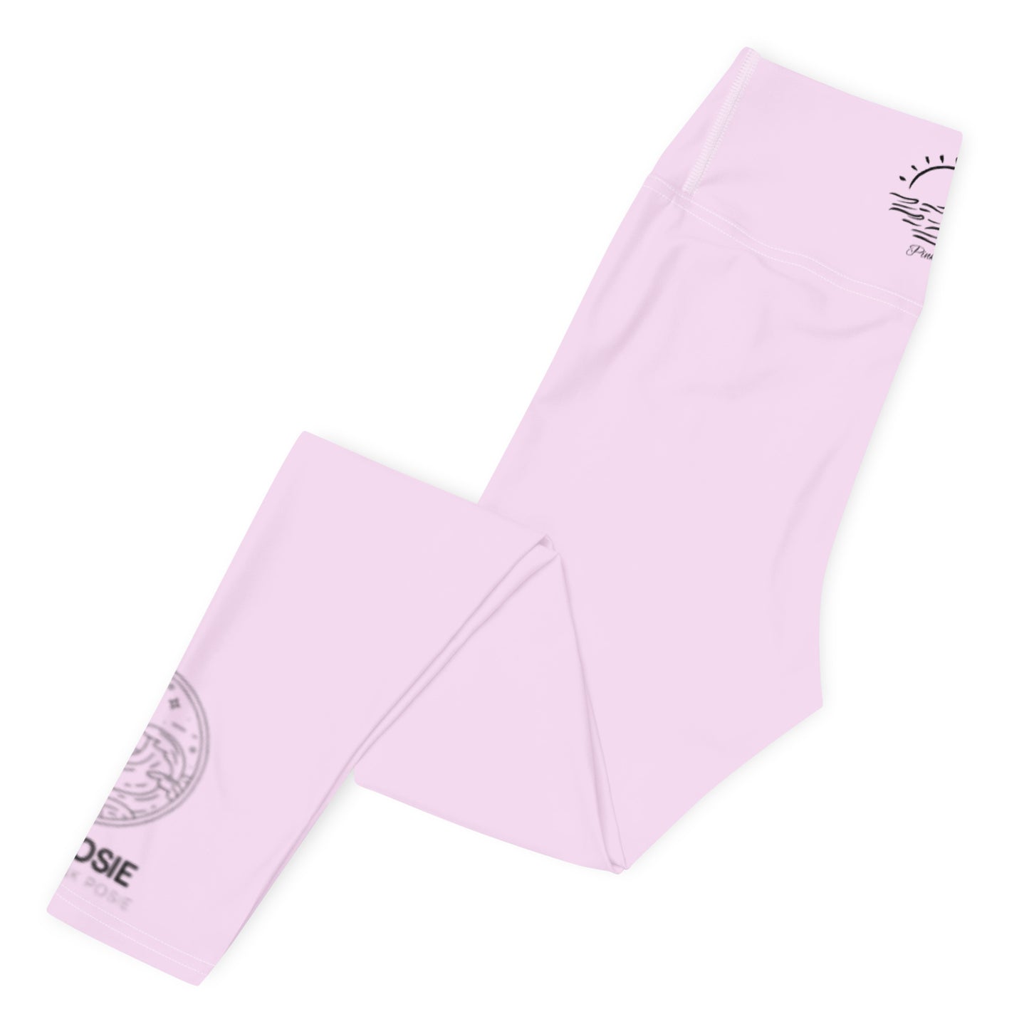 Pink Posie Leggings