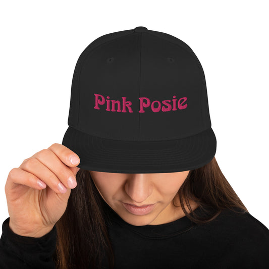 Pink Posie Snapback Hat