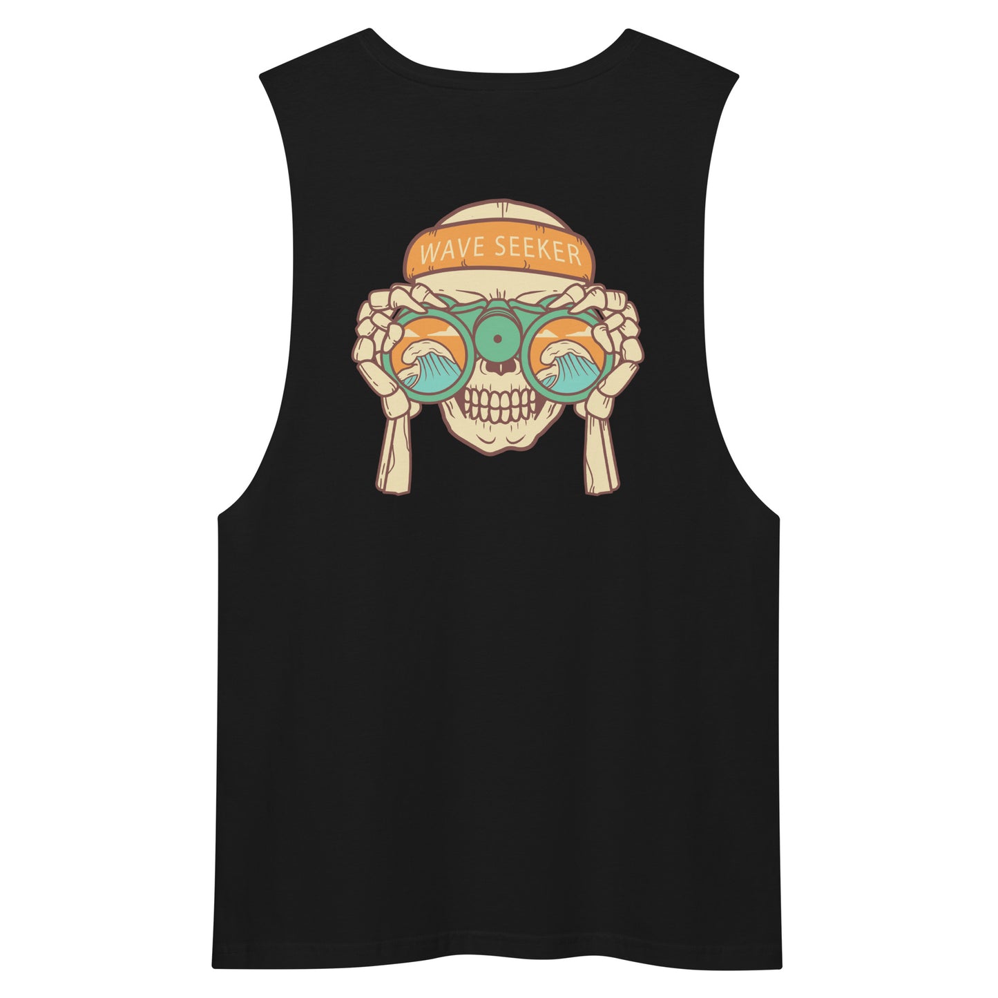 Wave seeker drop arm tank top