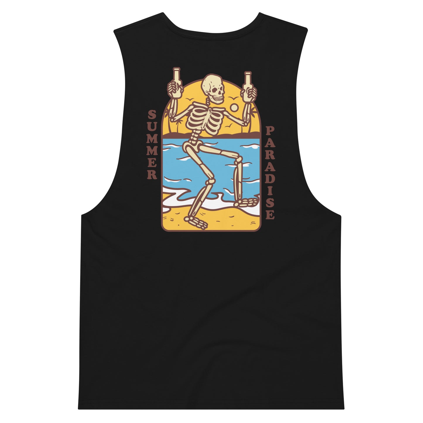 Summer drop arm tank top