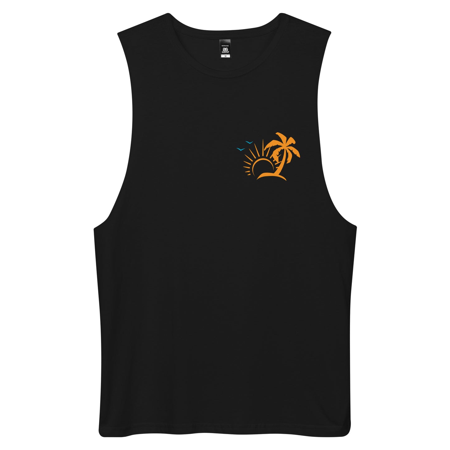 Wave seeker drop arm tank top