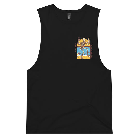 Summer drop arm tank top