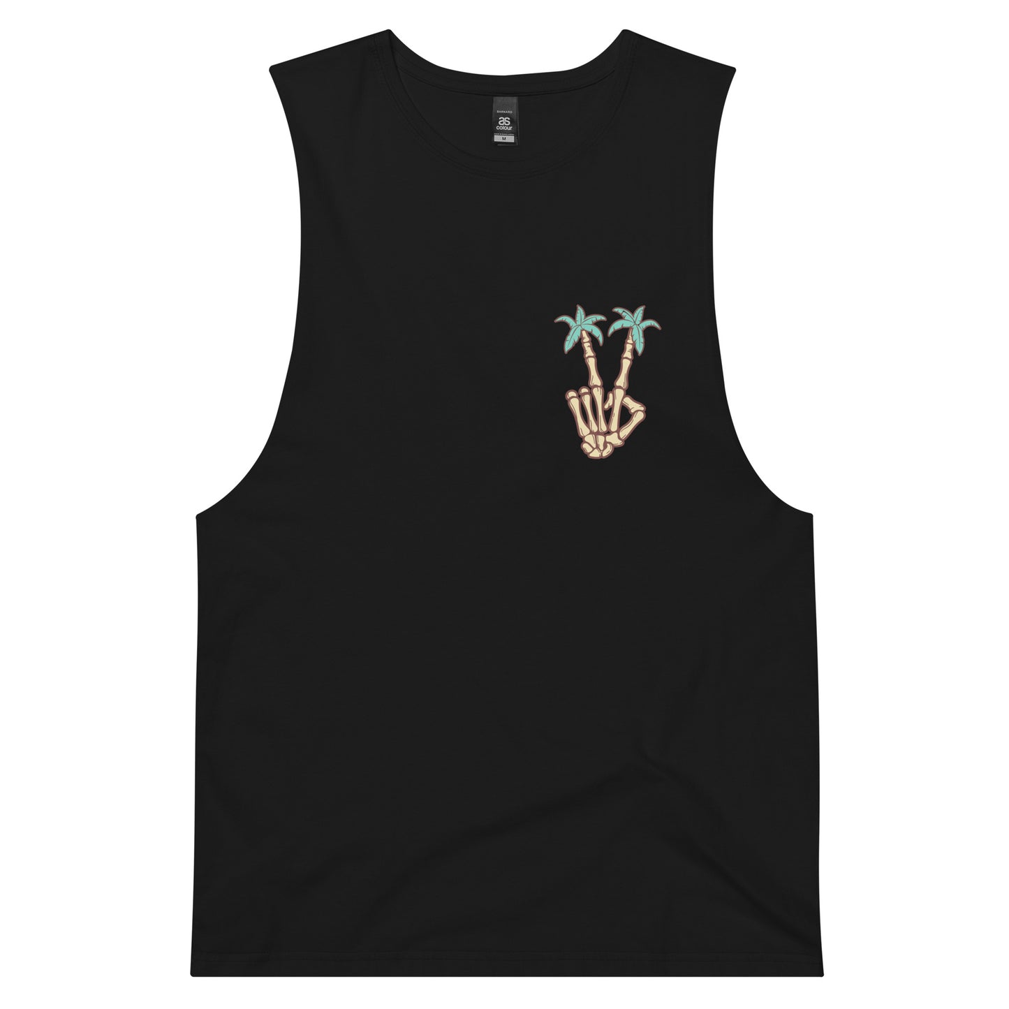 Salt licked drop arm tank top