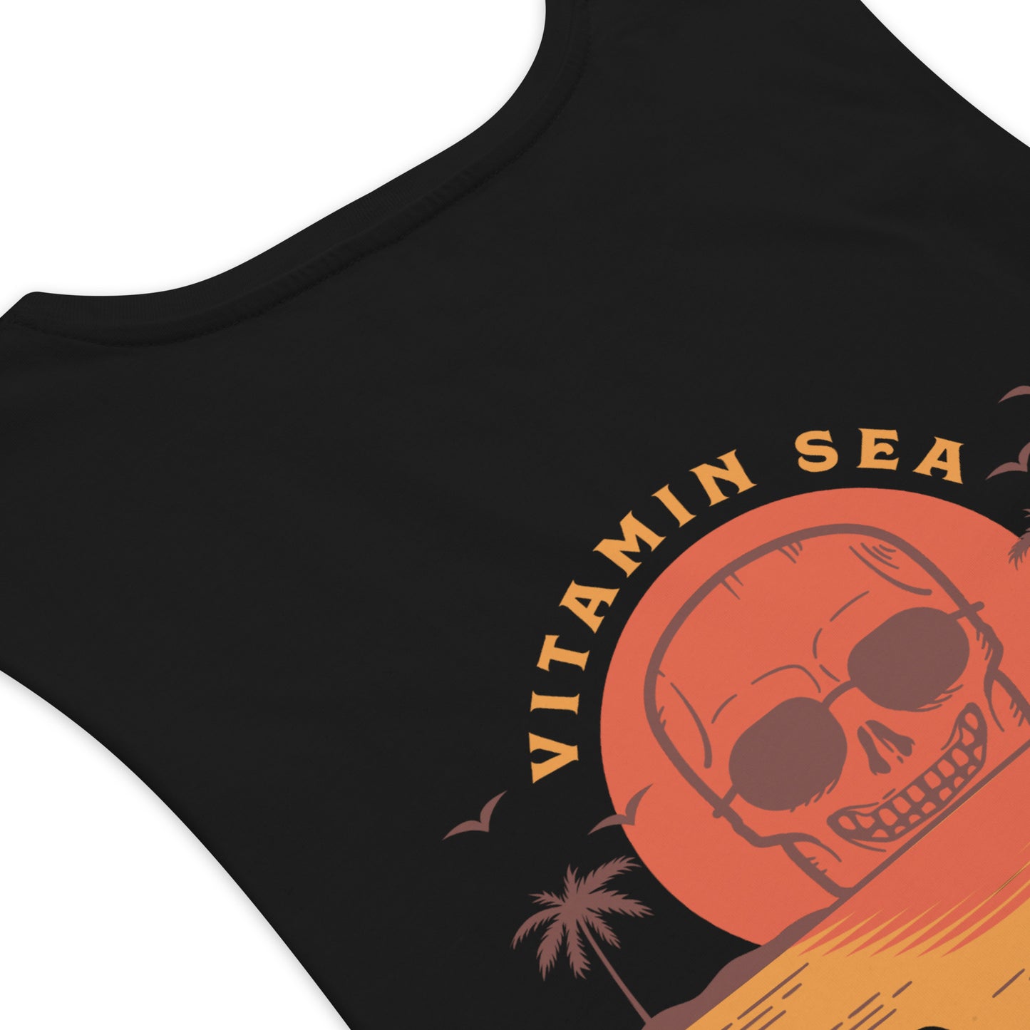 Vitamin Sea drop arm tank top