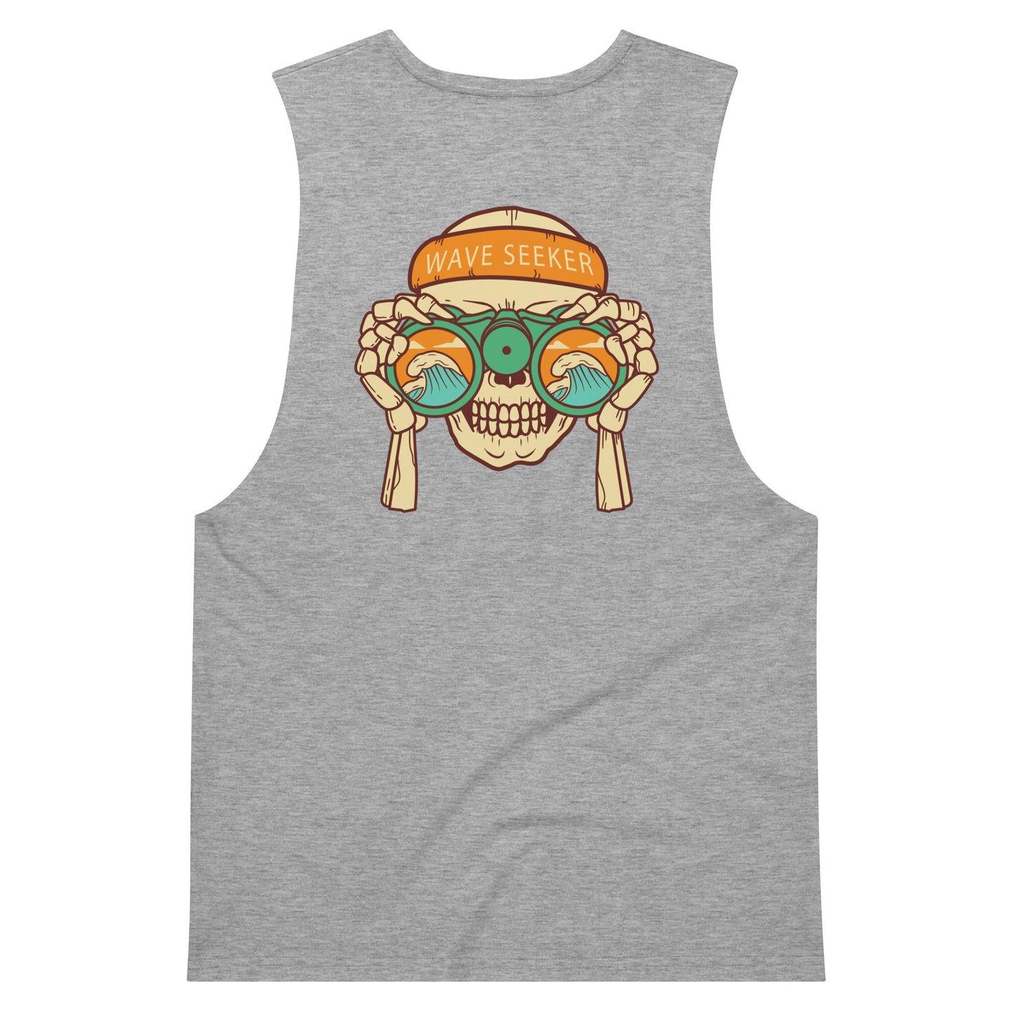 Wave seeker drop arm tank top