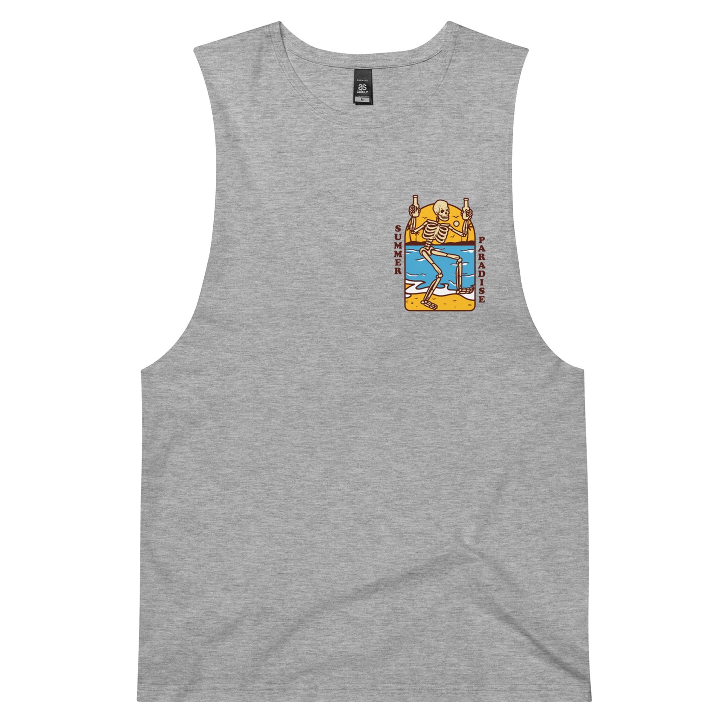 Summer drop arm tank top