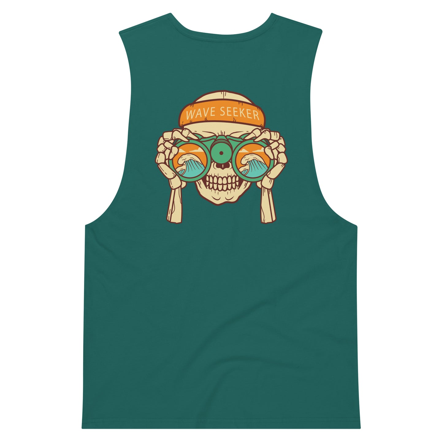 Wave seeker drop arm tank top