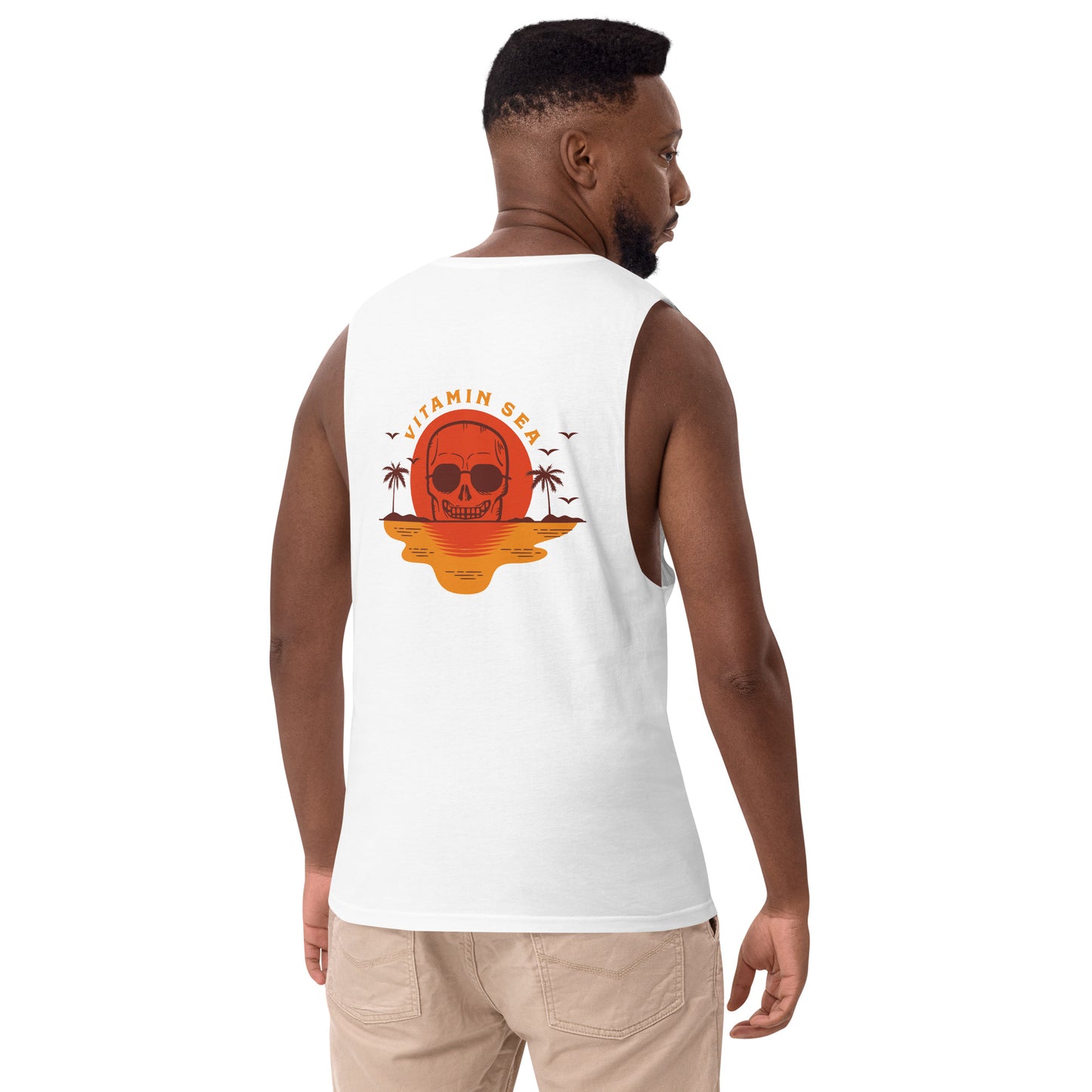 SEA BEACH drop arm tank top