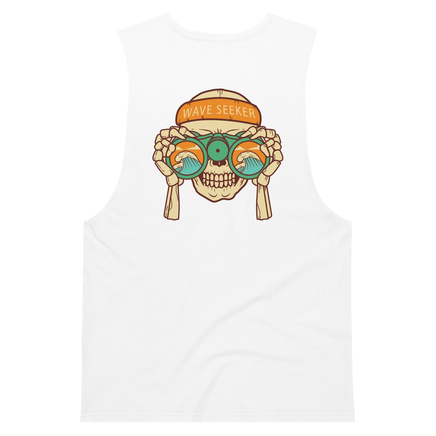 Wave seeker drop arm tank top