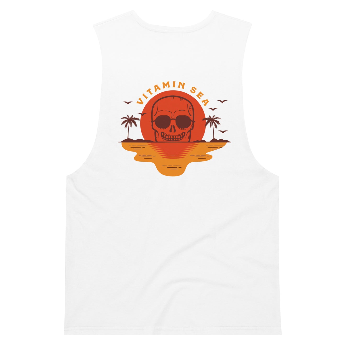 Vitamin Sea drop arm tank top