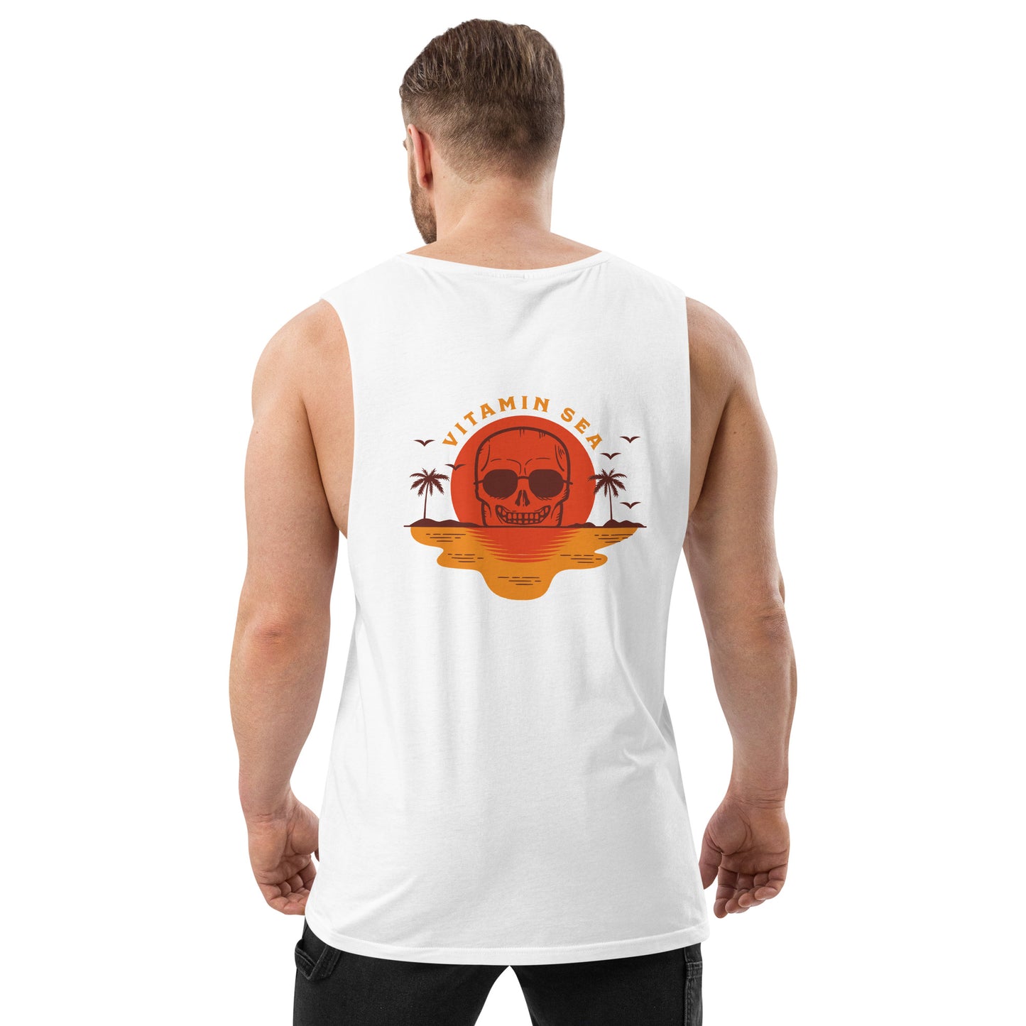 SEA BEACH drop arm tank top