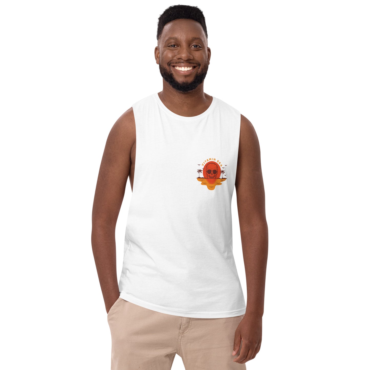 SEA BEACH drop arm tank top