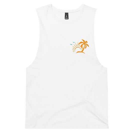 Wave seeker drop arm tank top