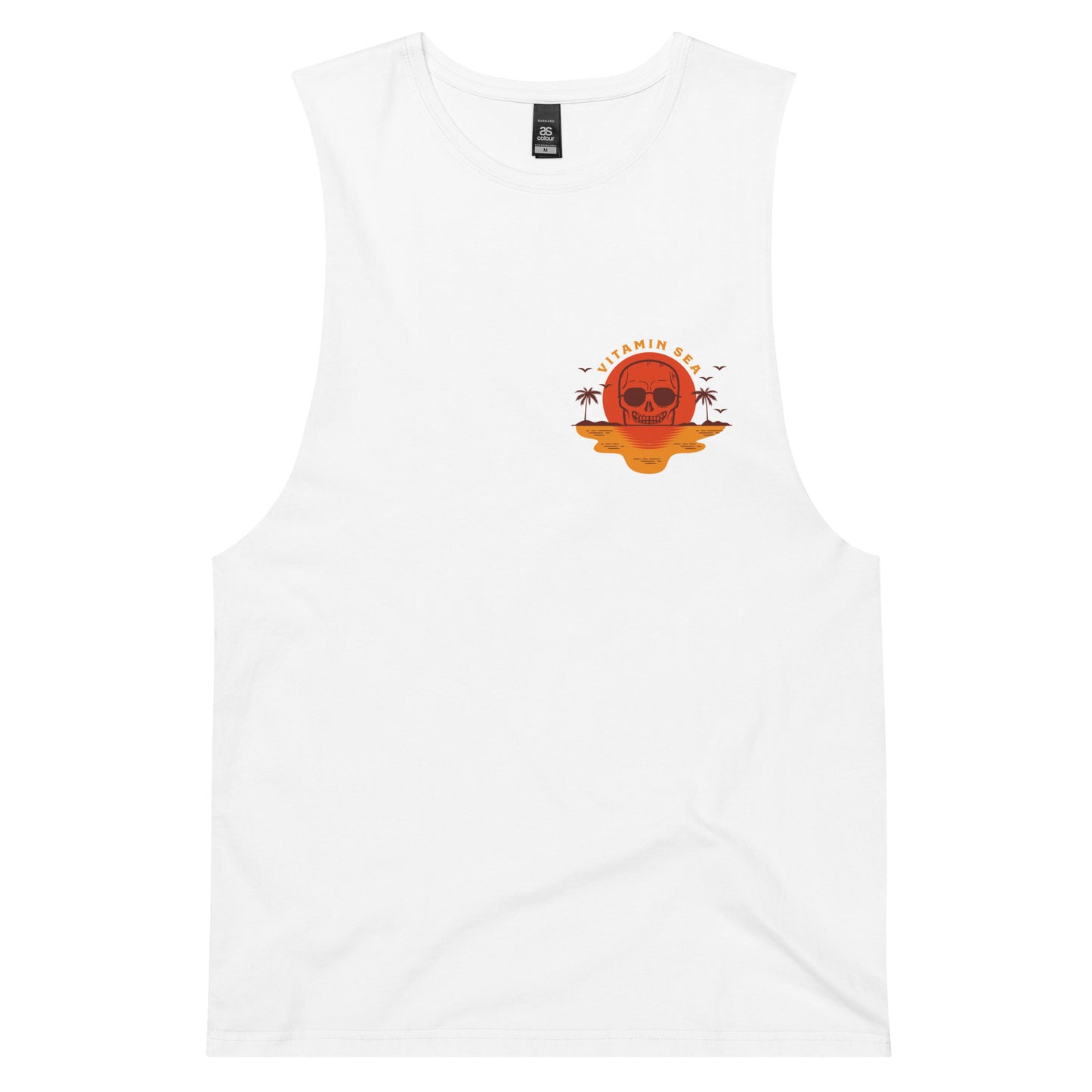 Vitamin Sea drop arm tank top