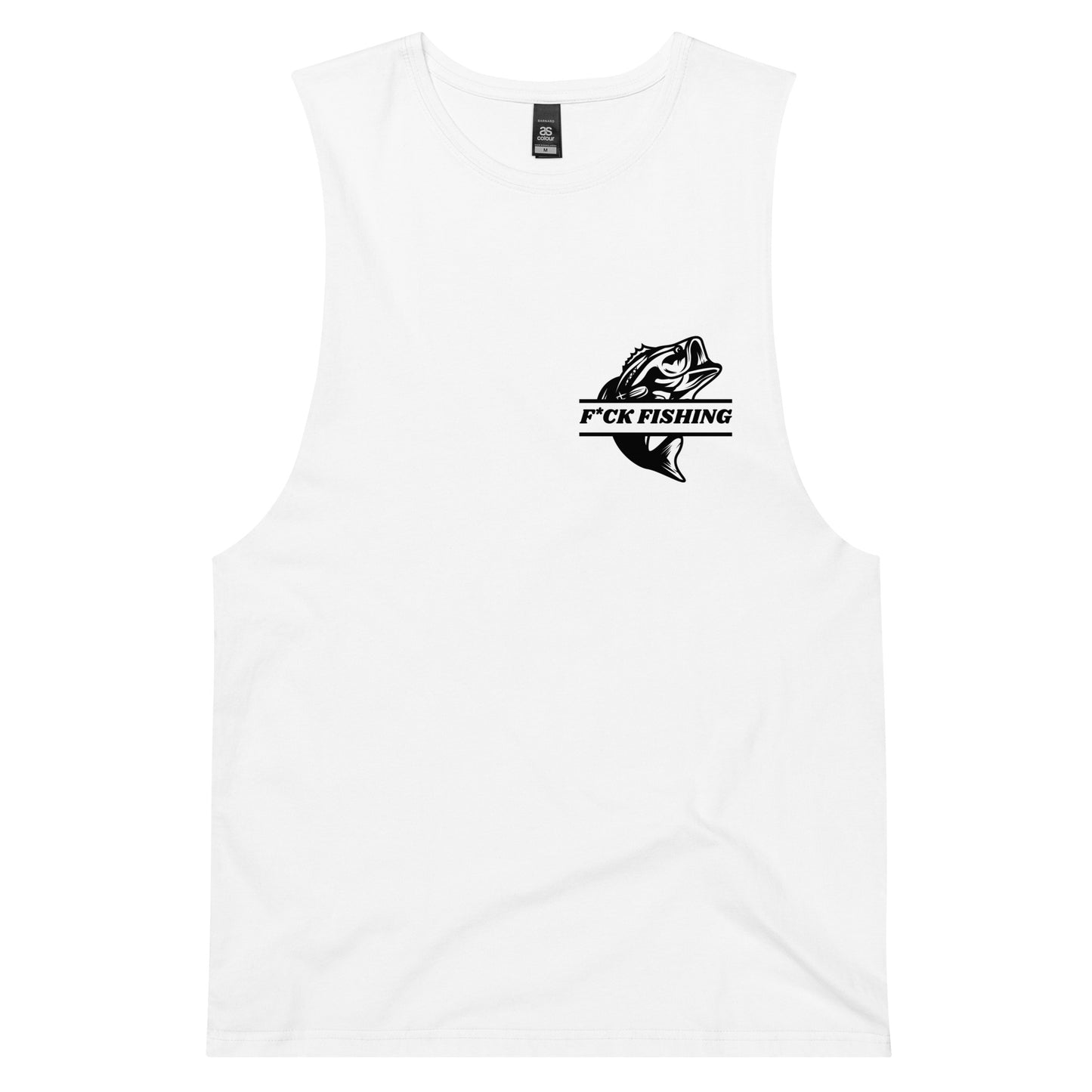 F*CK FISHING drop arm tank top