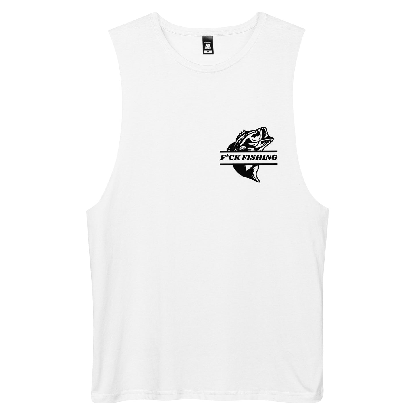 F*CK FISHING drop arm tank top