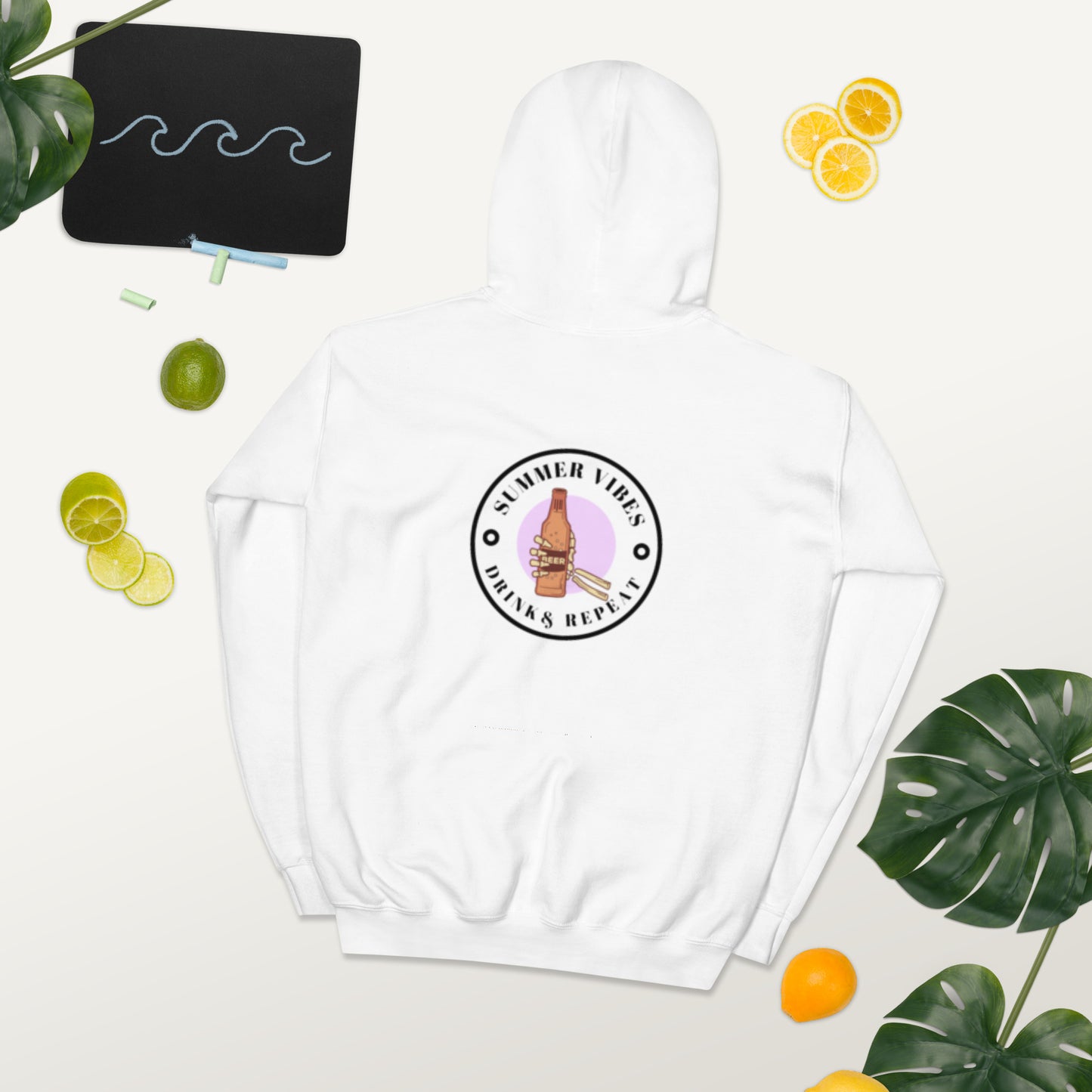 Vibes Mens Hoodie