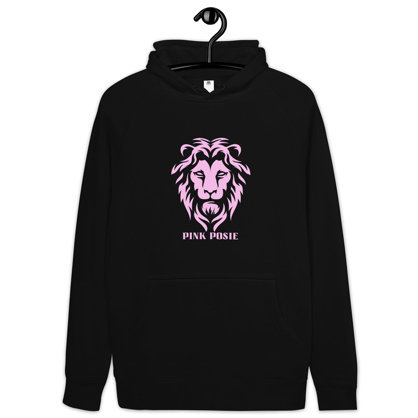 Pink Lion pocket hoodie