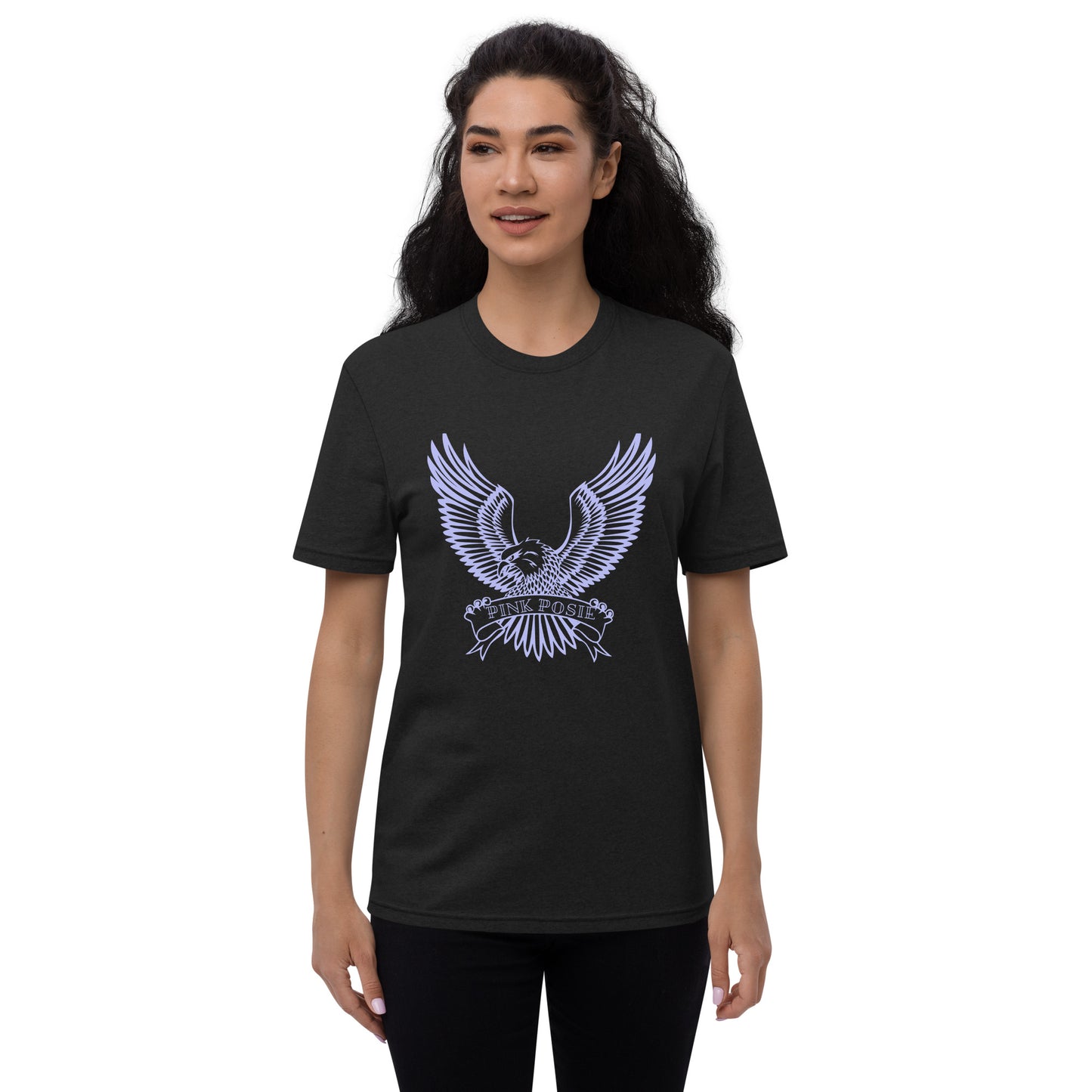 Flying Eagle Purple Print Tee