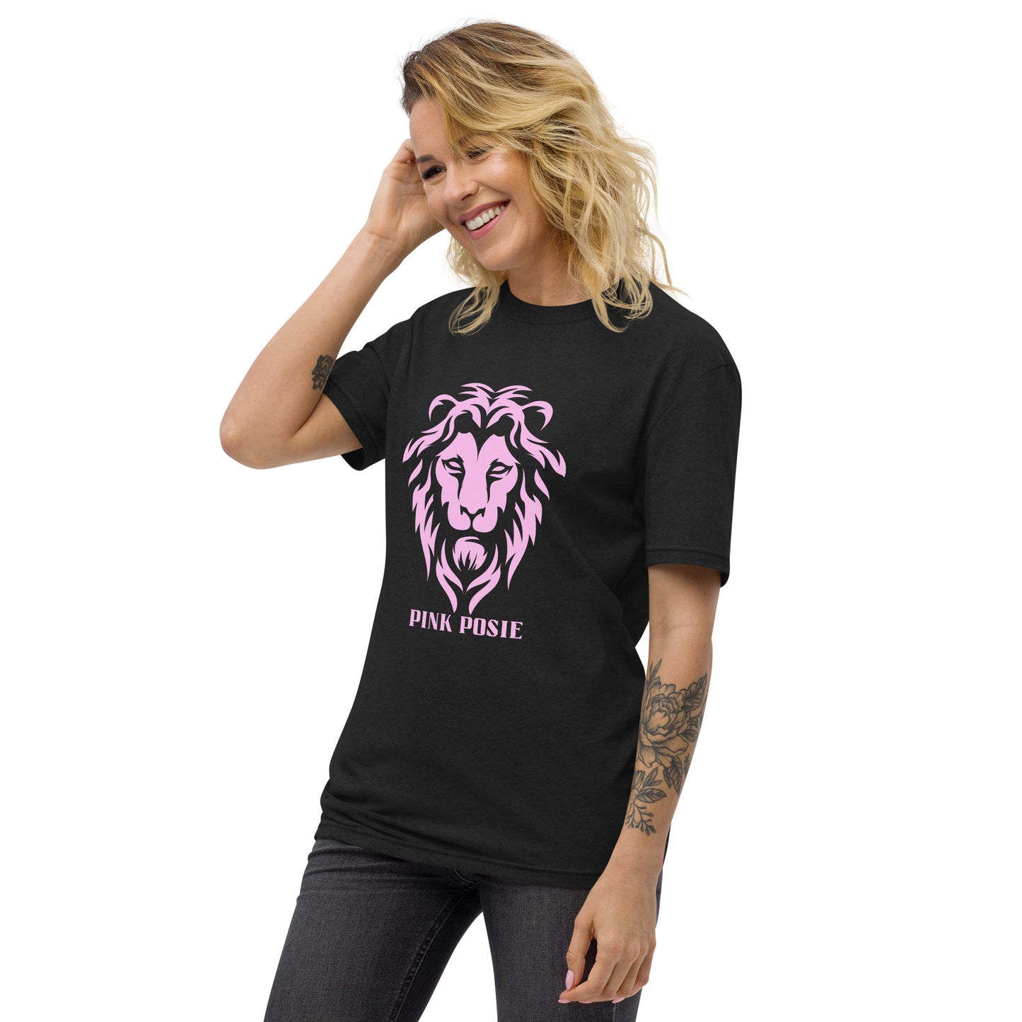 Pink Lion Tee