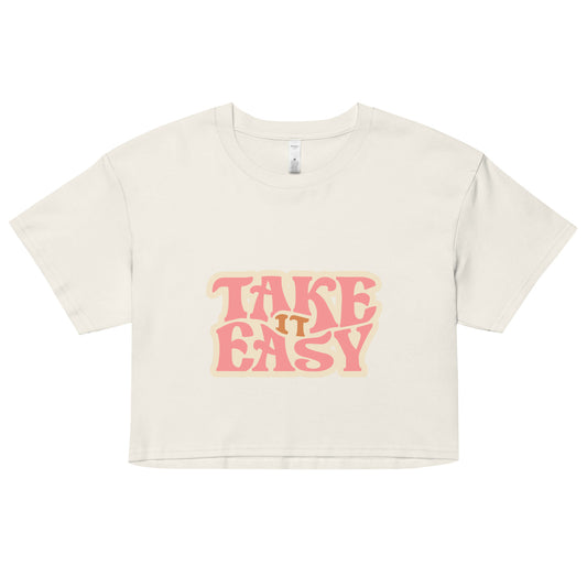 Take it Easy crop top