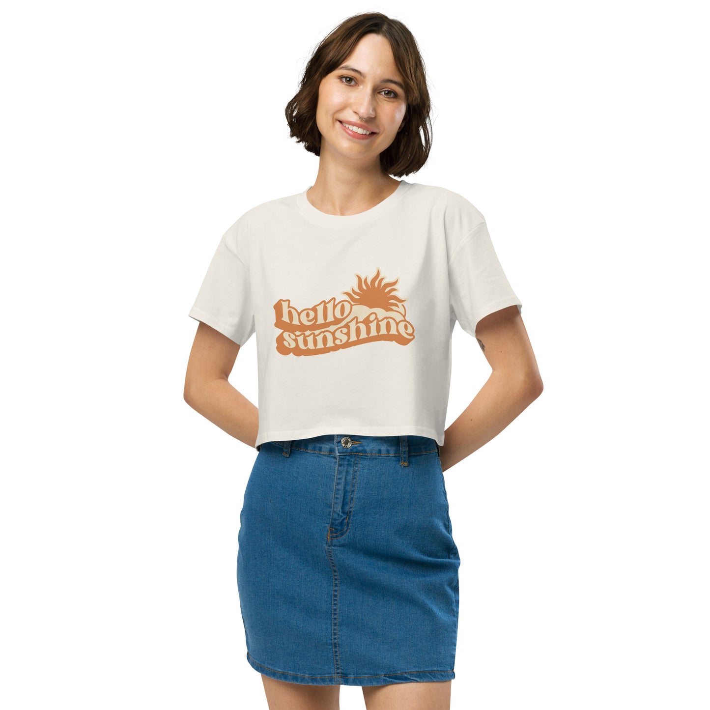 Hello Sunshine crop top