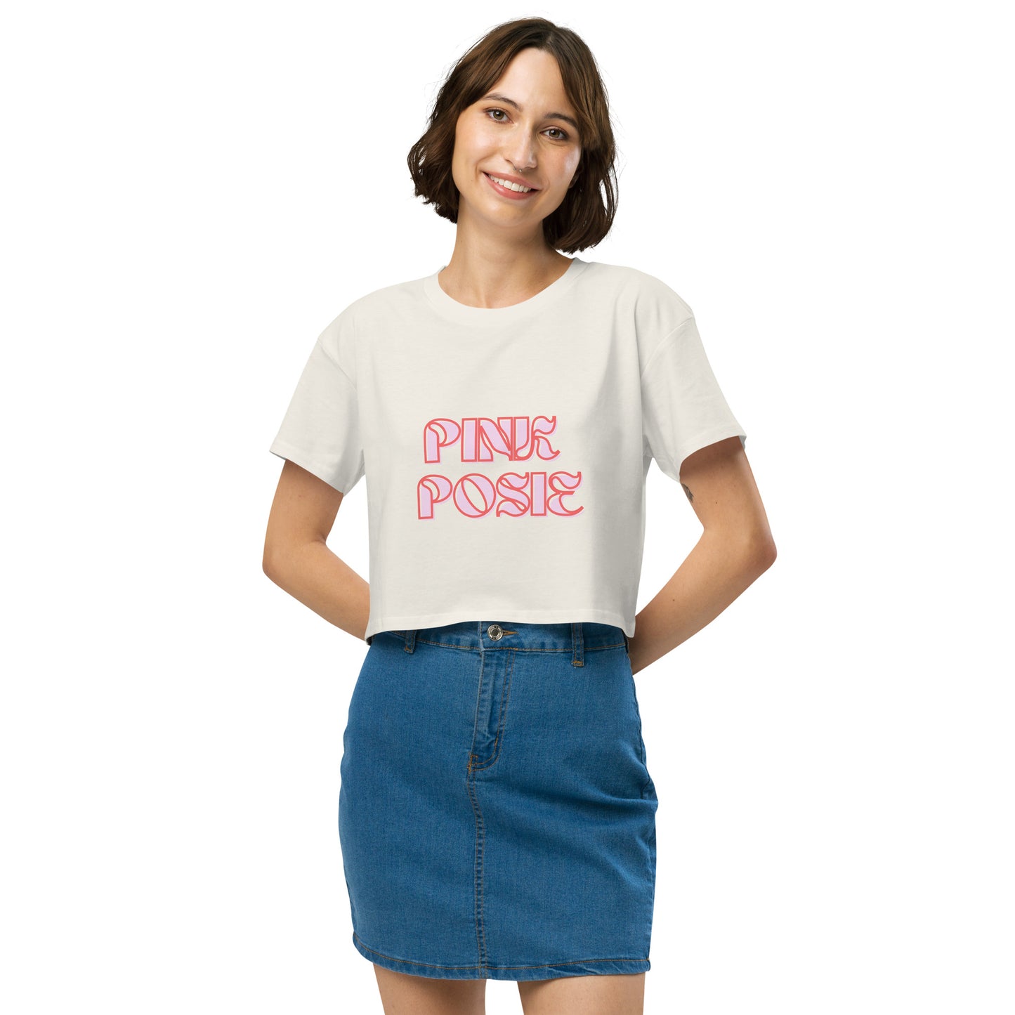 Posie Pink crop top