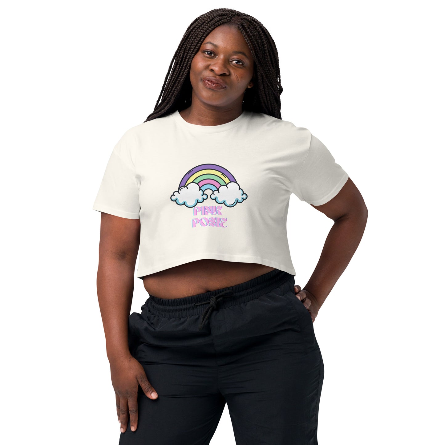 Rainbows crop top