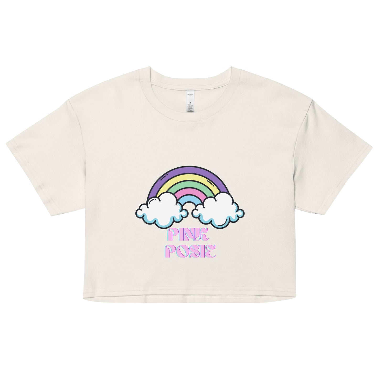 Rainbows crop top