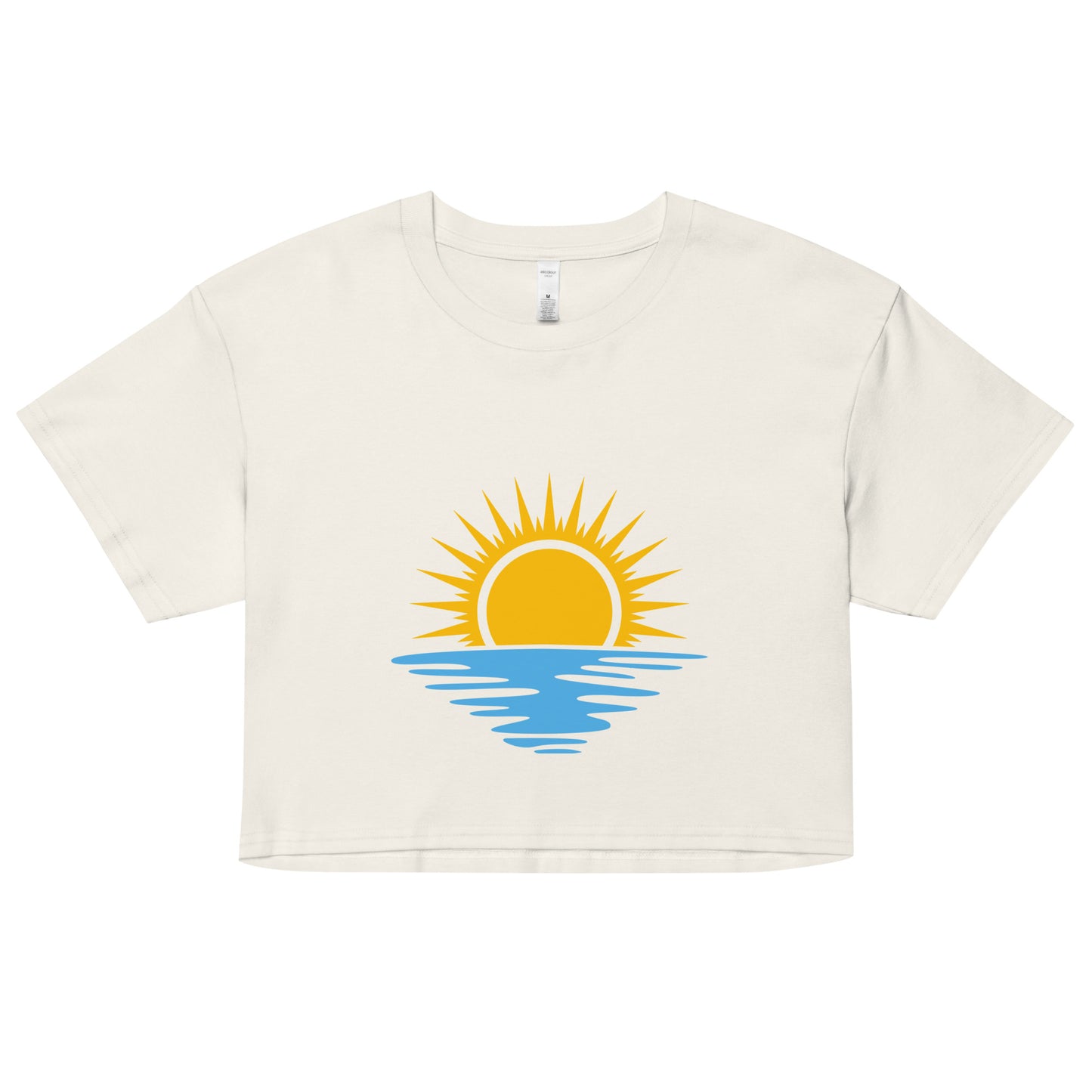 Water Sun crop top