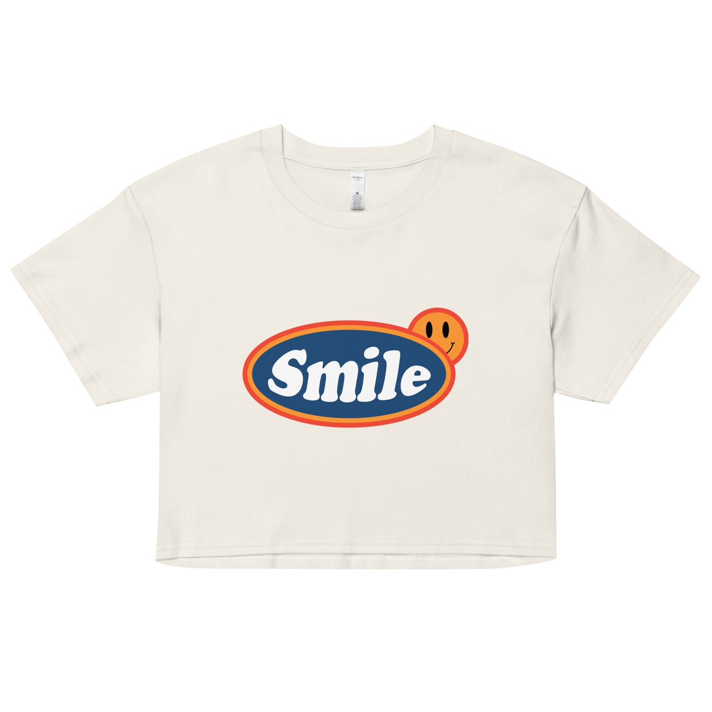 Smile Women’s crop top