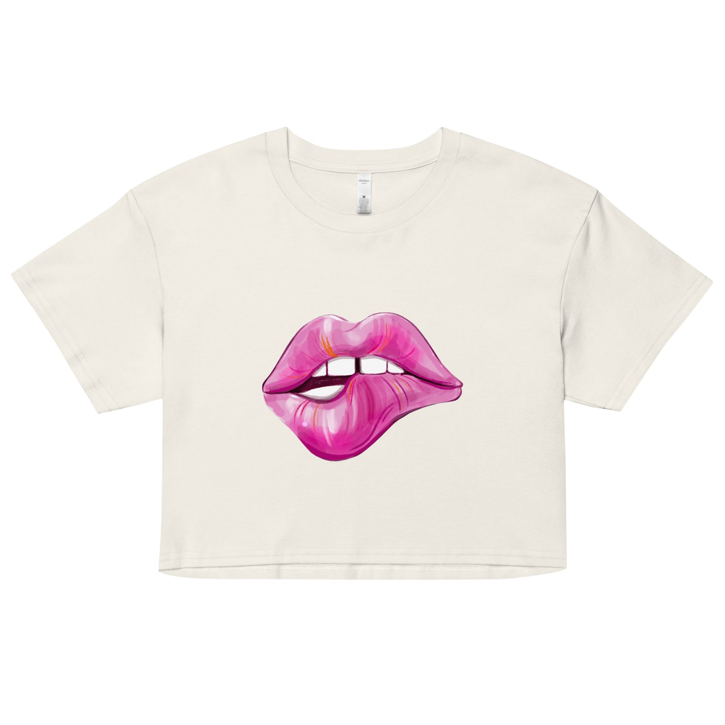 Lips crop top