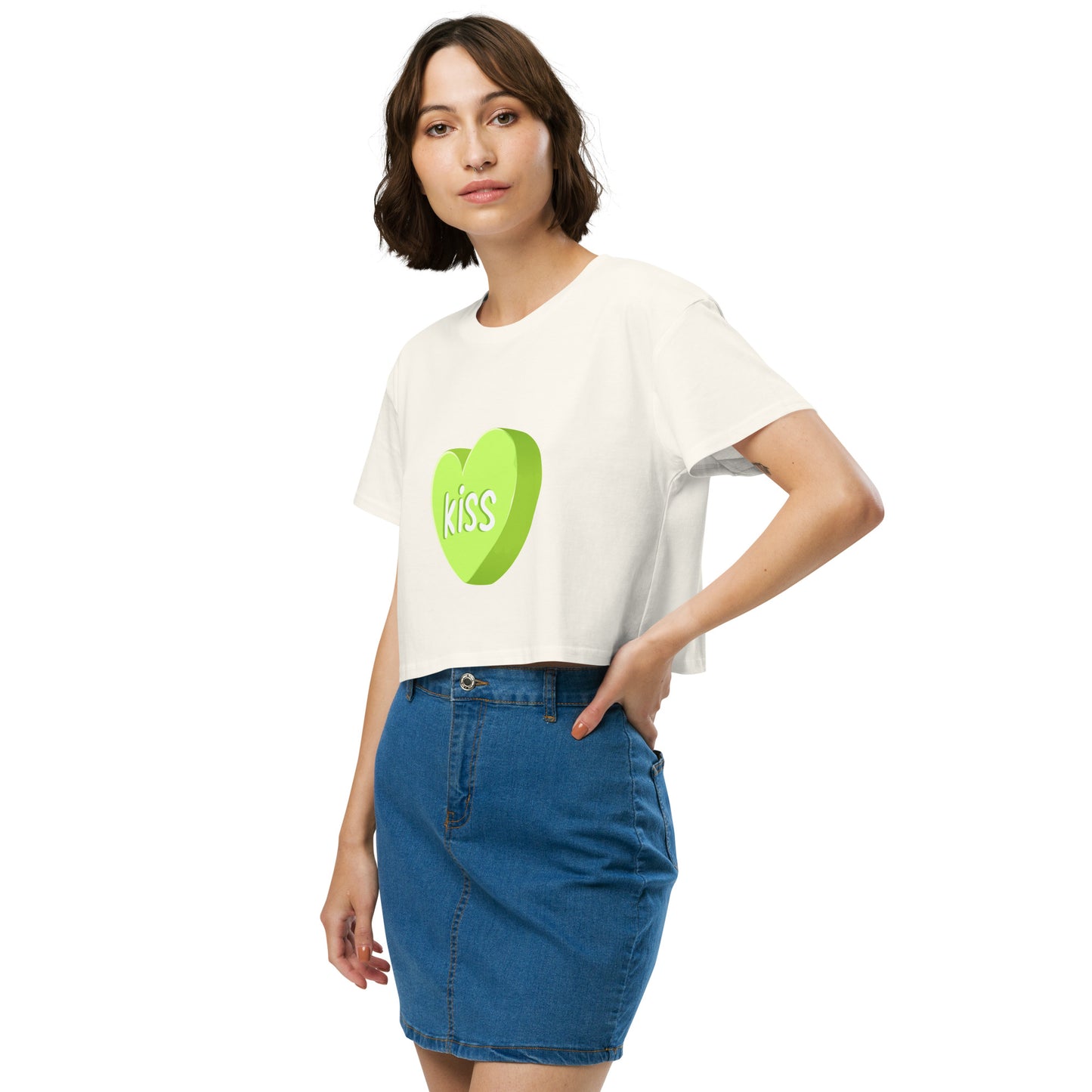 Lime Love crop top