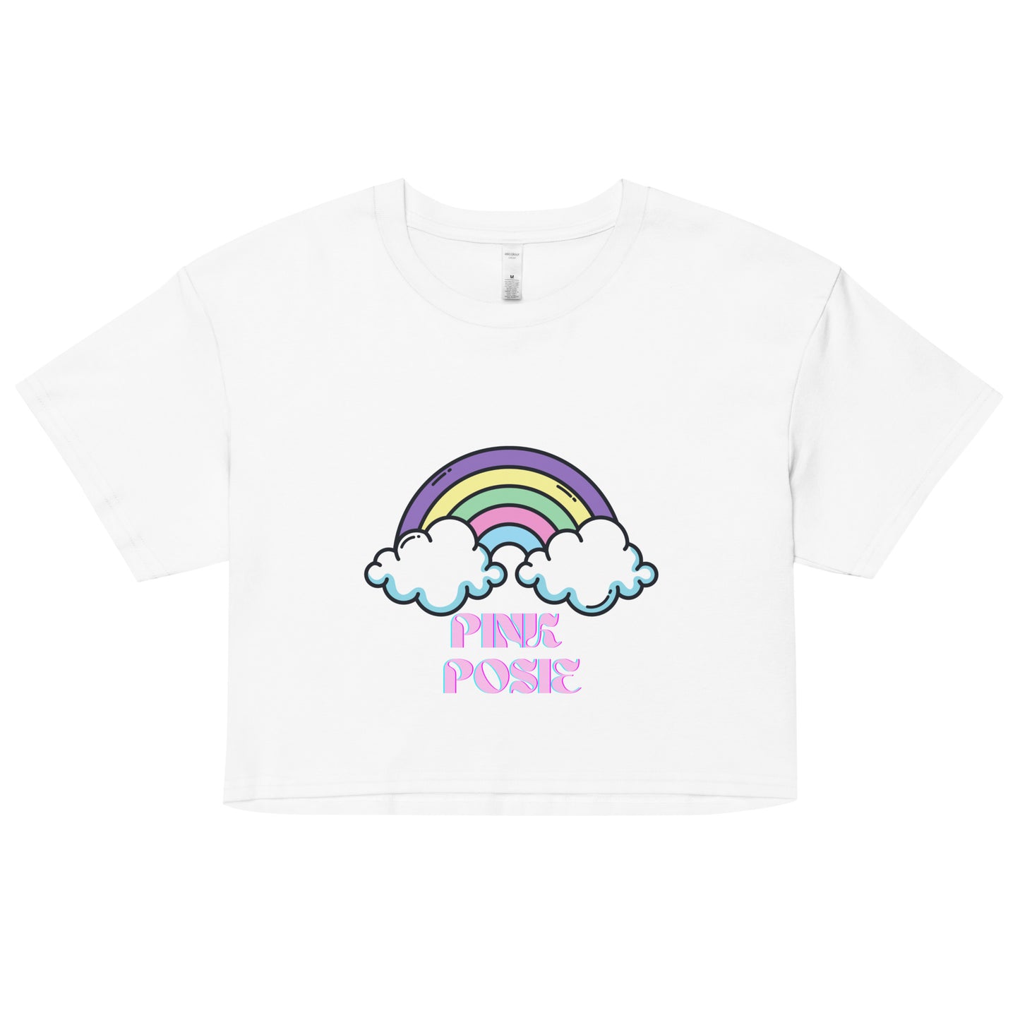 Rainbows crop top