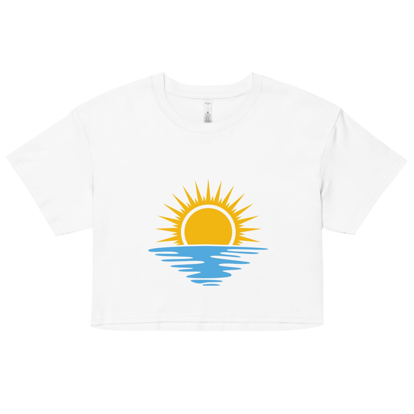 Water Sun crop top