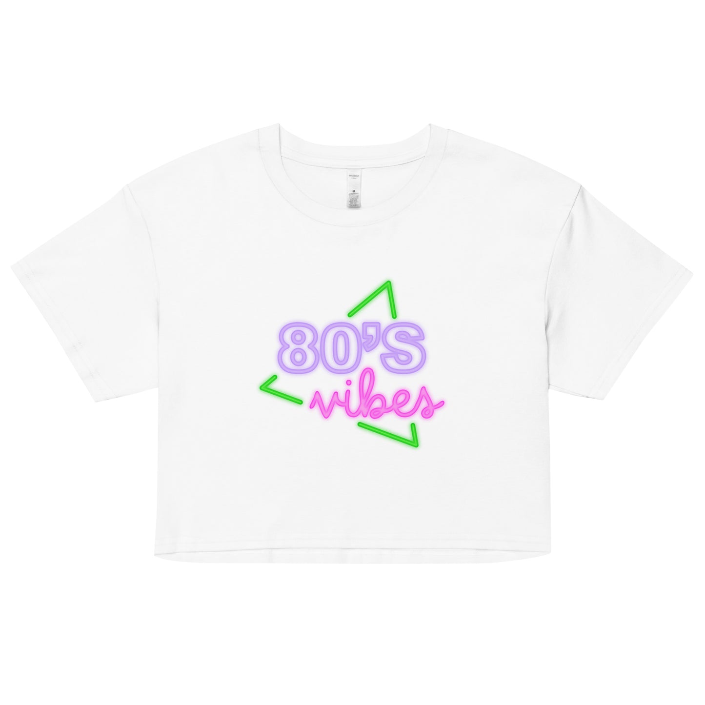 80s Vibe Women’s crop top