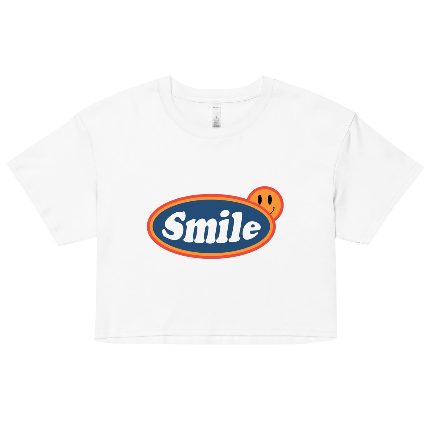 Smile Women’s crop top