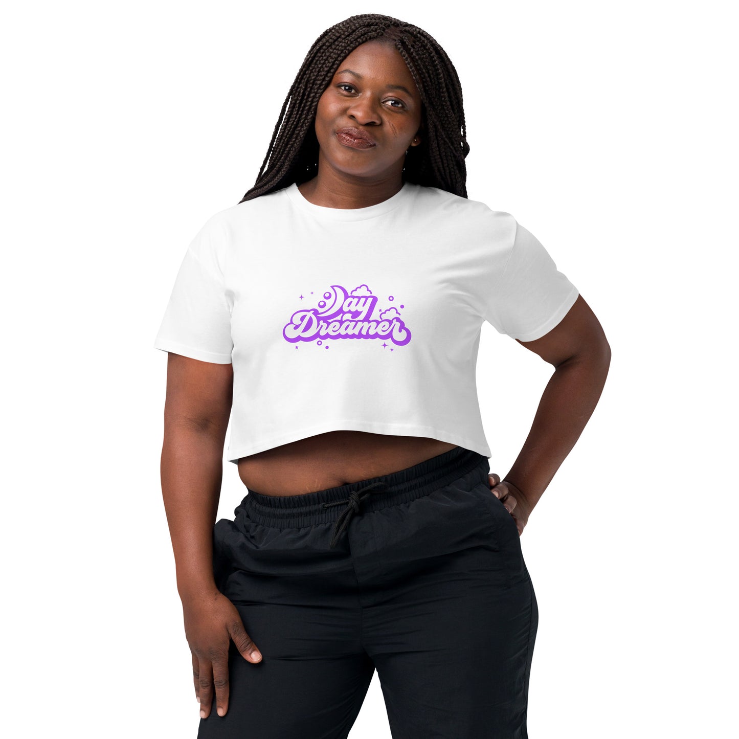 Day dreaming Purple crop top