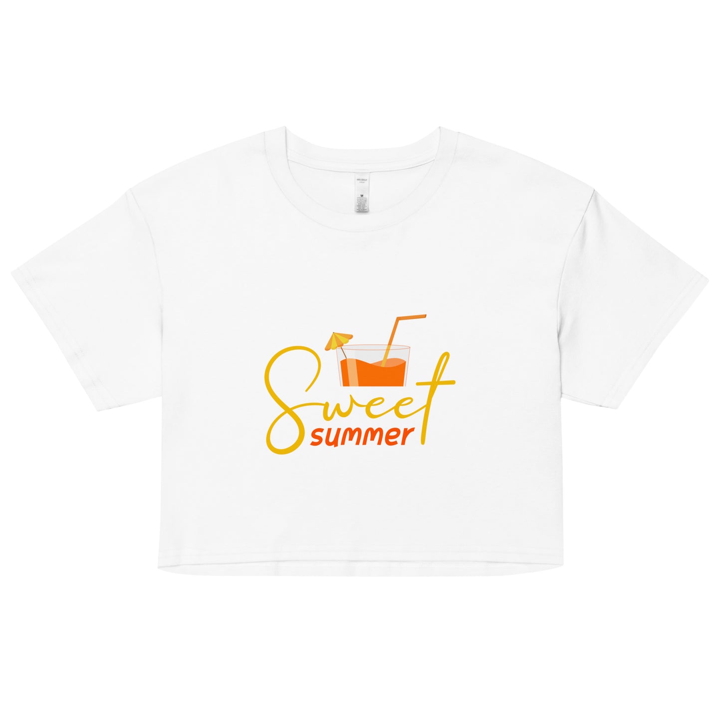 Summer Drink crop top