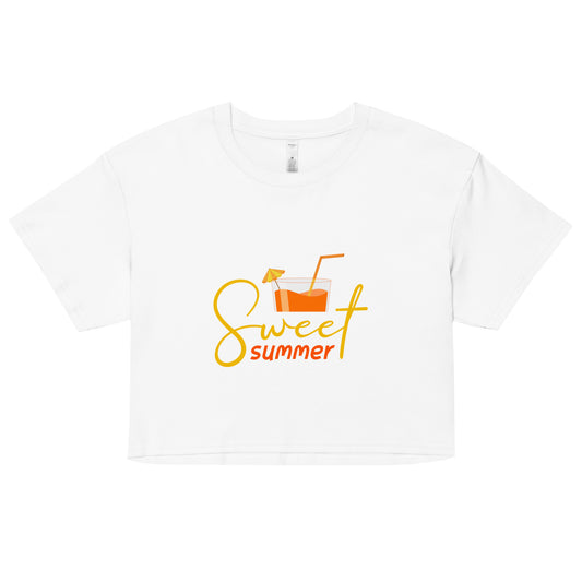 Summer Drink crop top