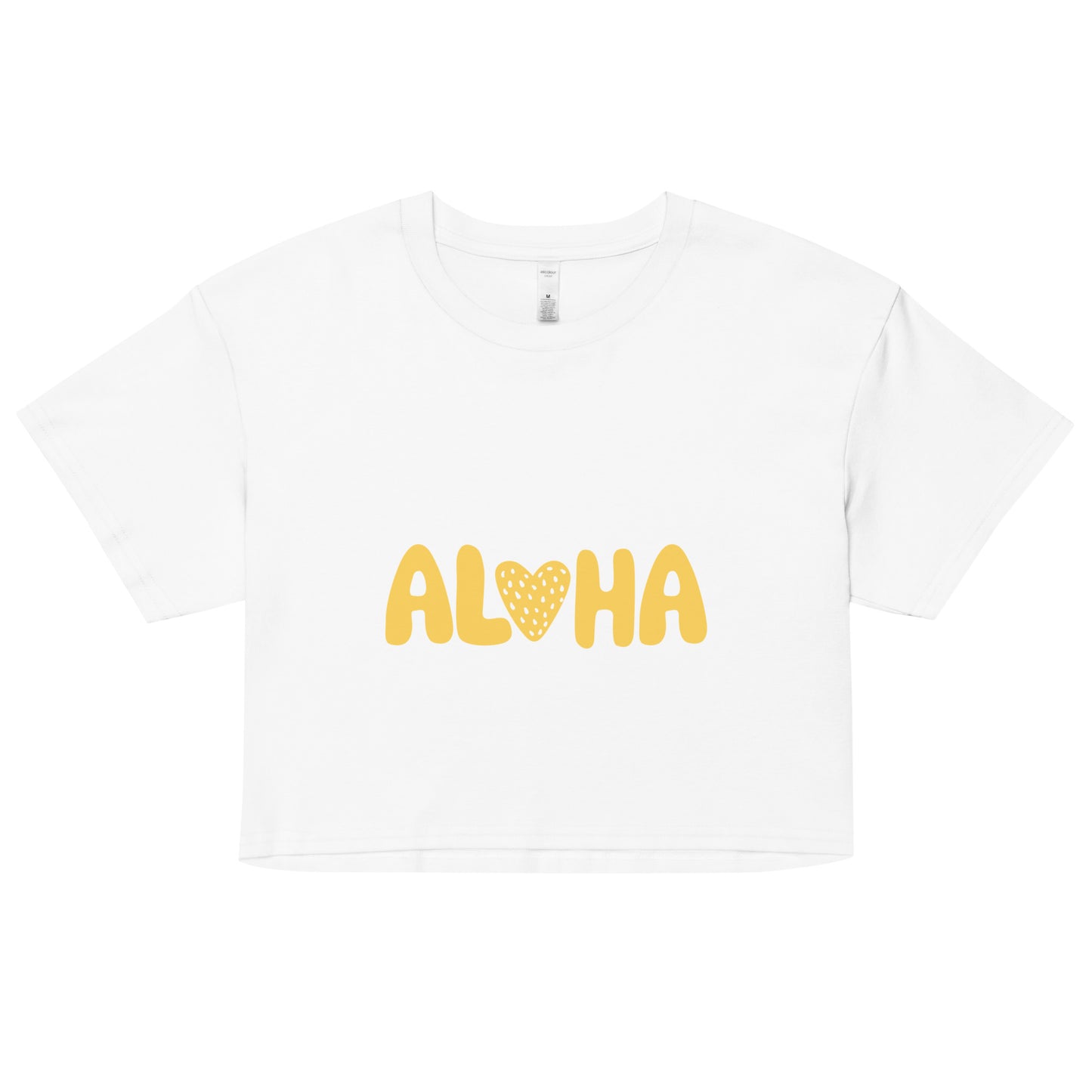 Aloha crop top