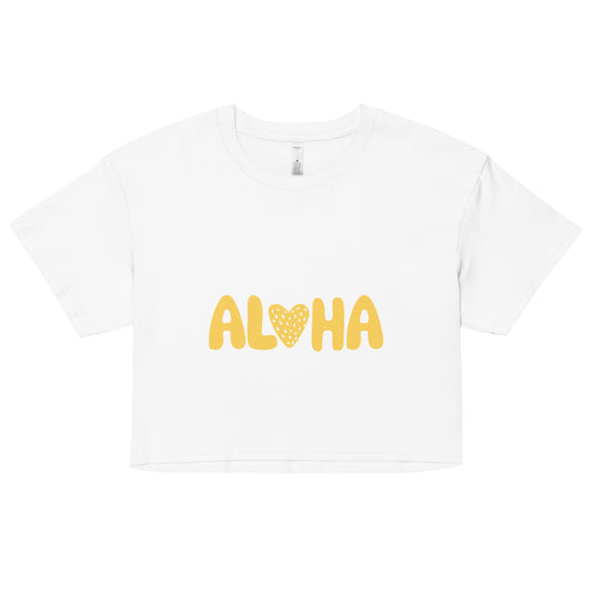 Aloha crop top