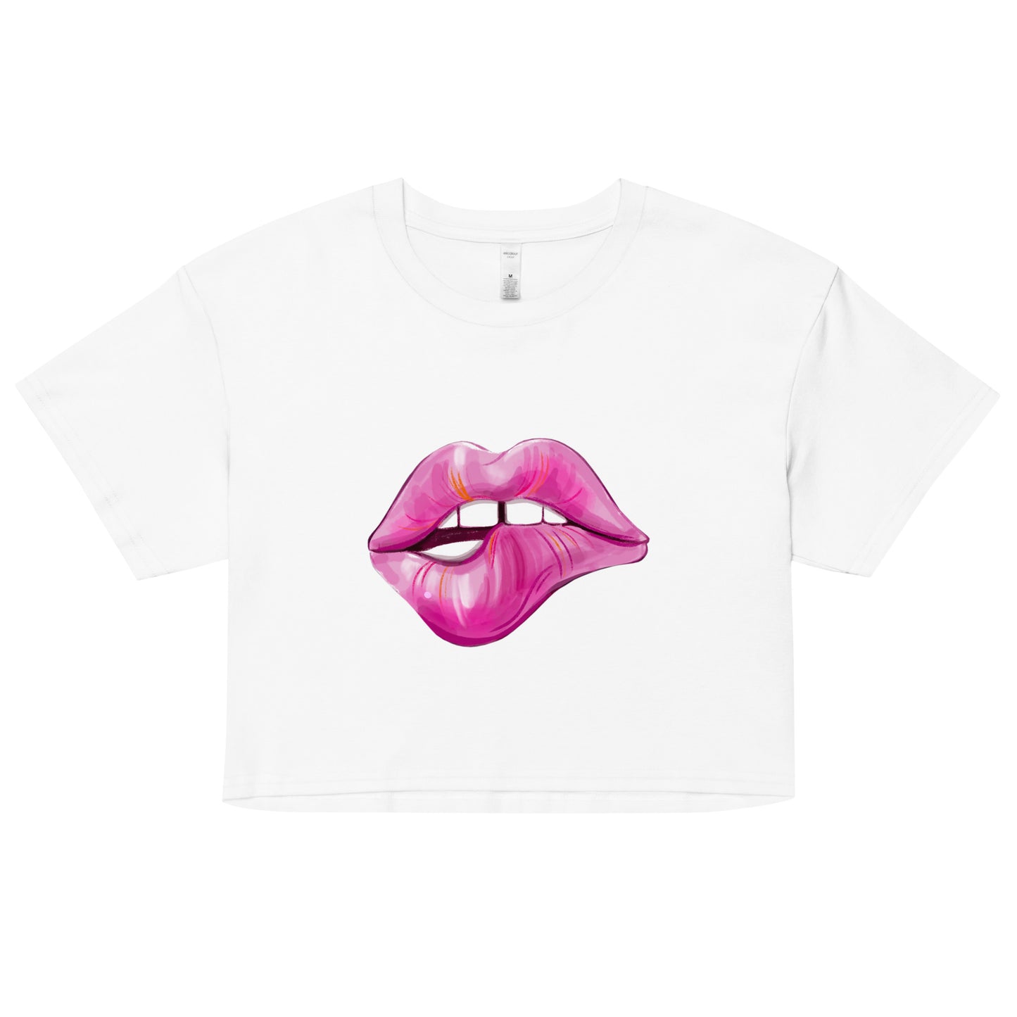 Lips crop top