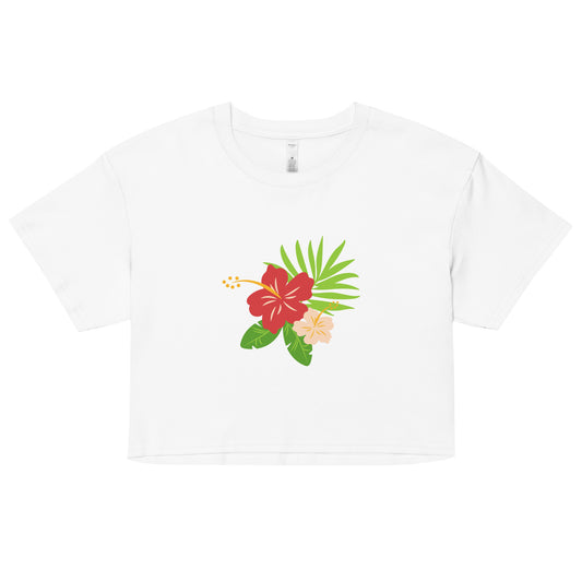 Flowers crop top