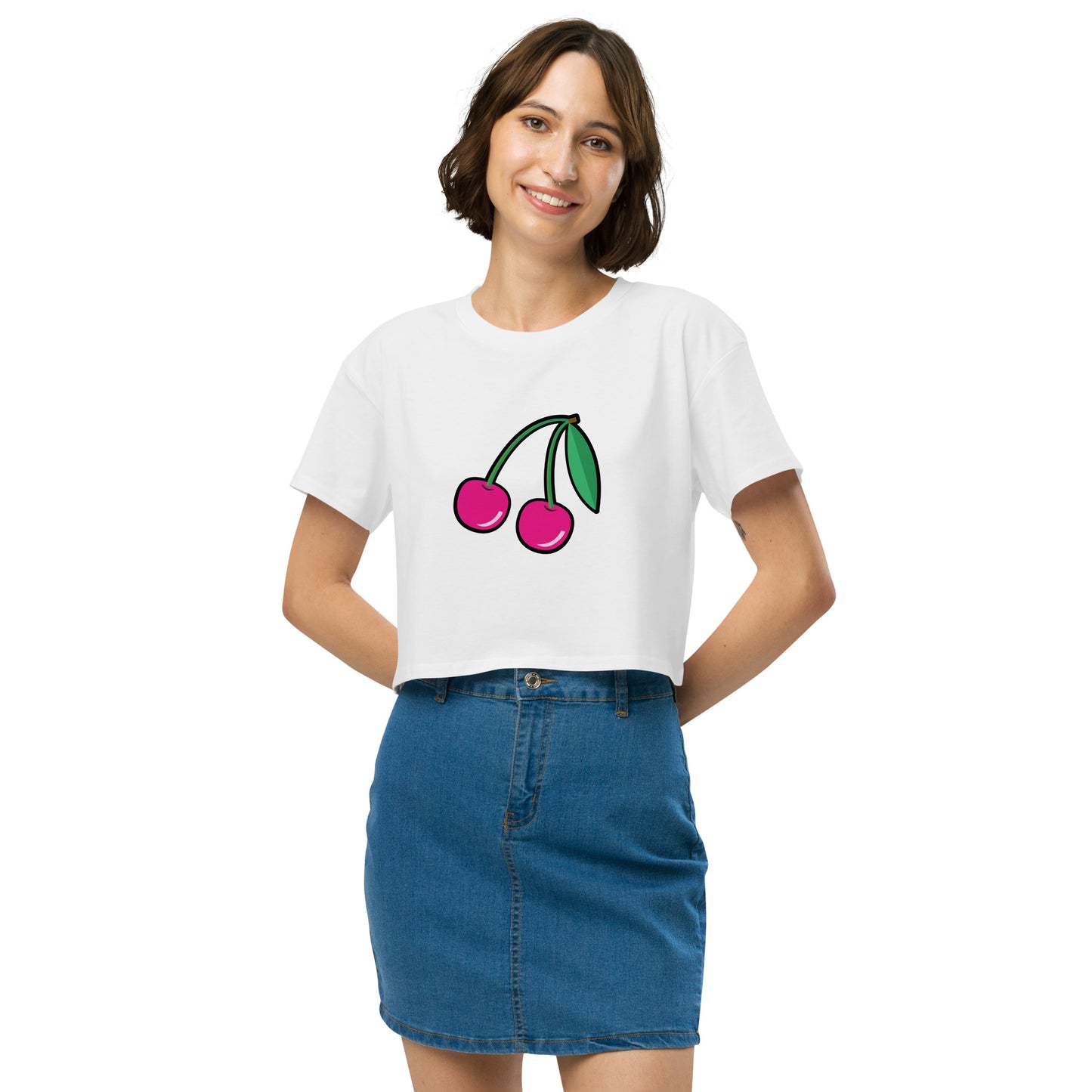 Cherry crop top