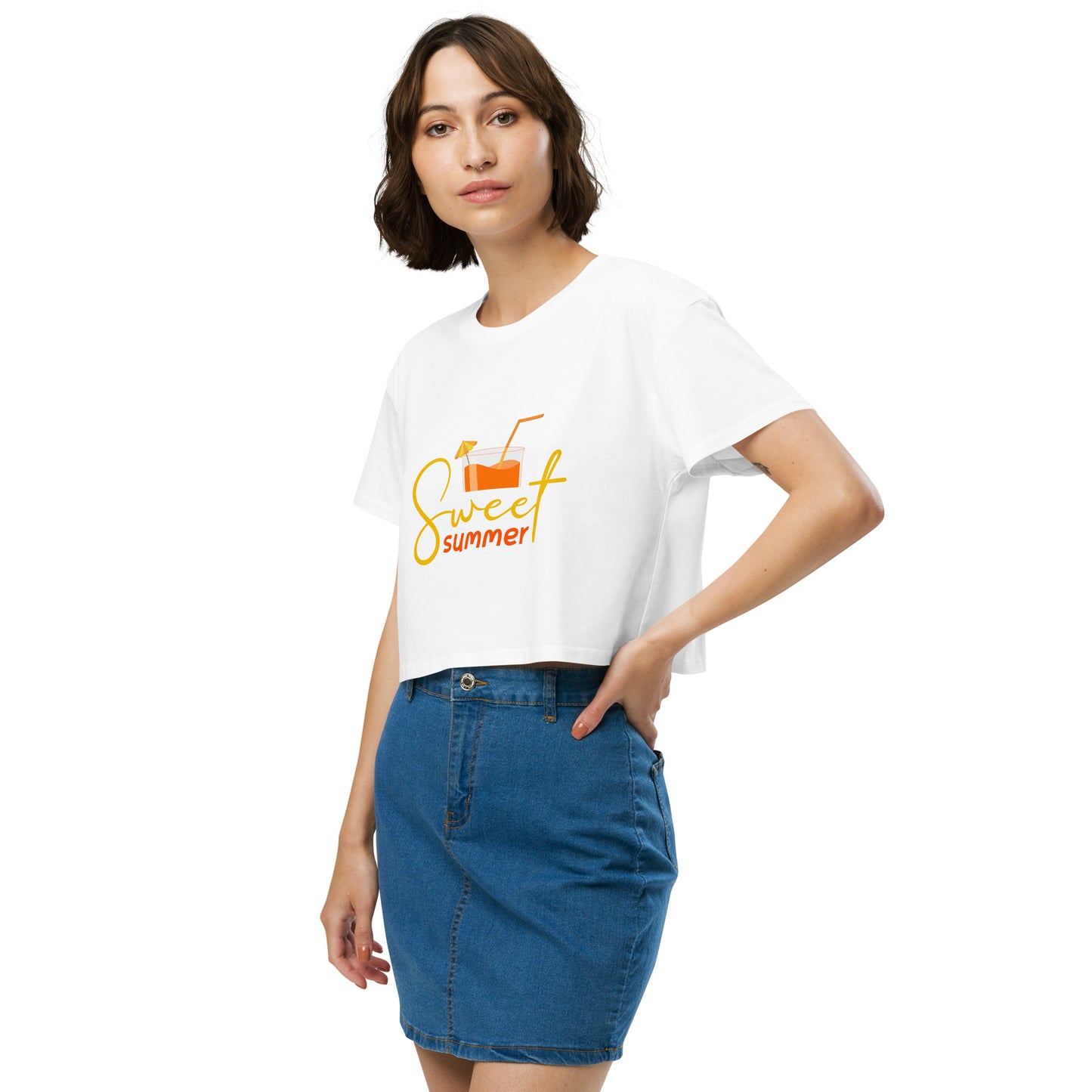 Summer Drink crop top