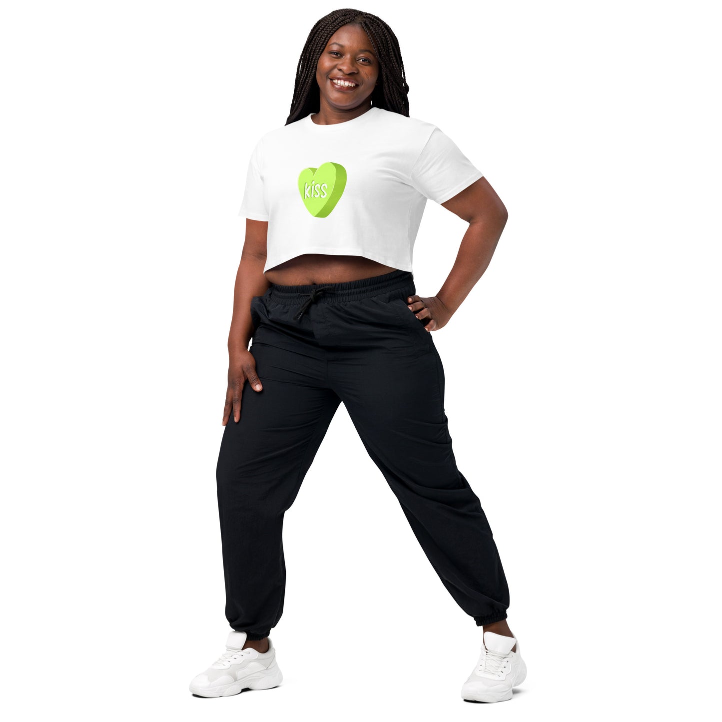 Lime Love crop top