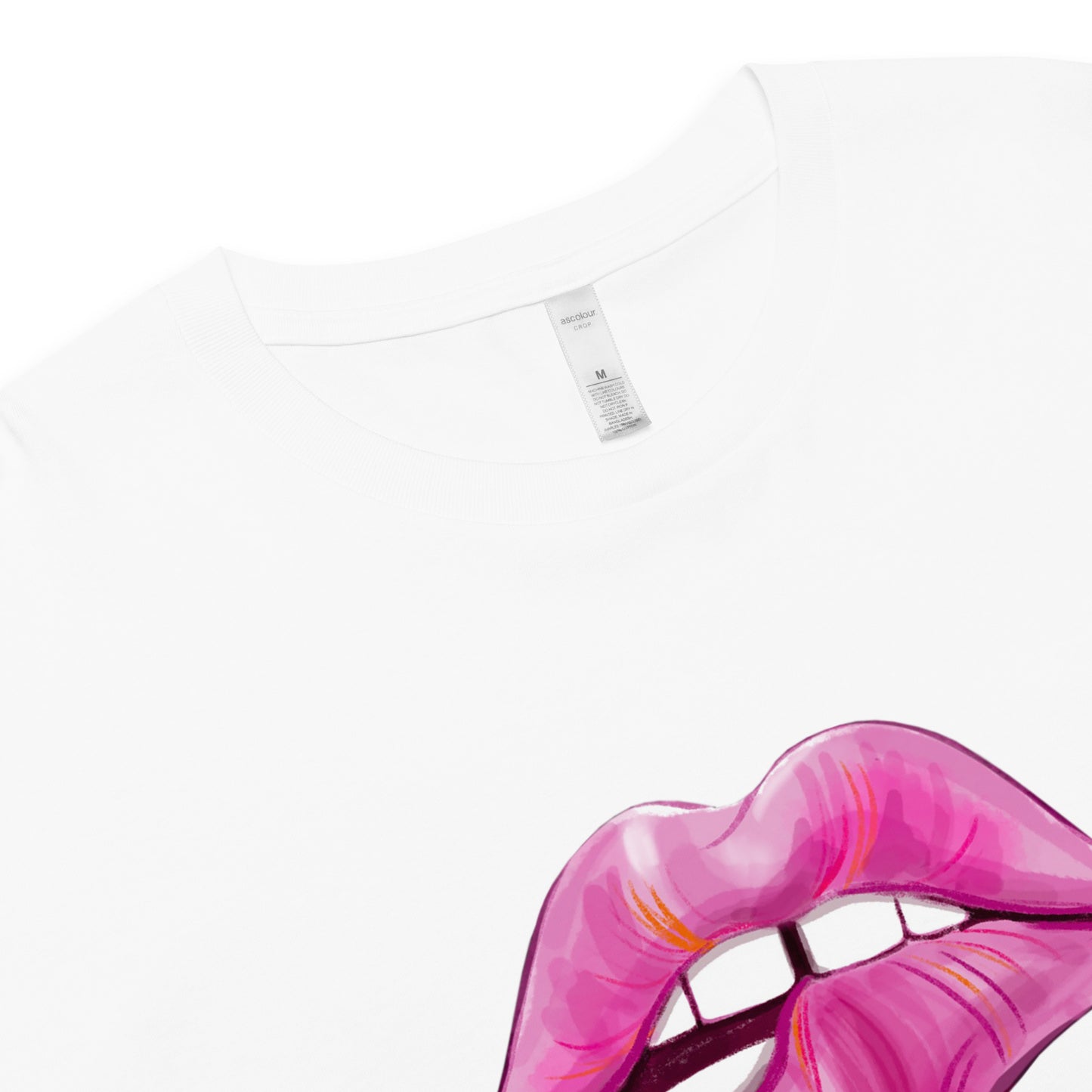 Lips crop top