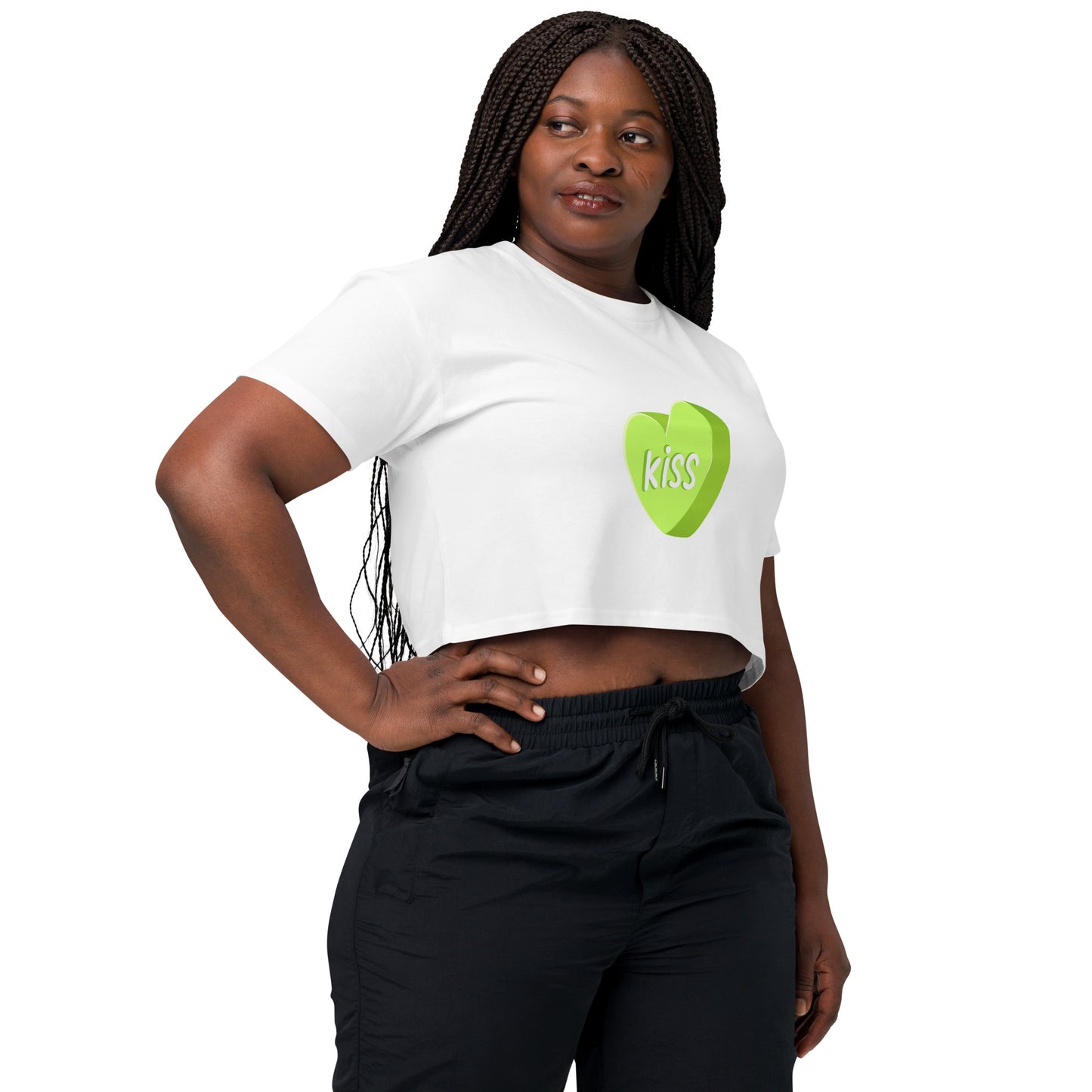 Lime Love crop top