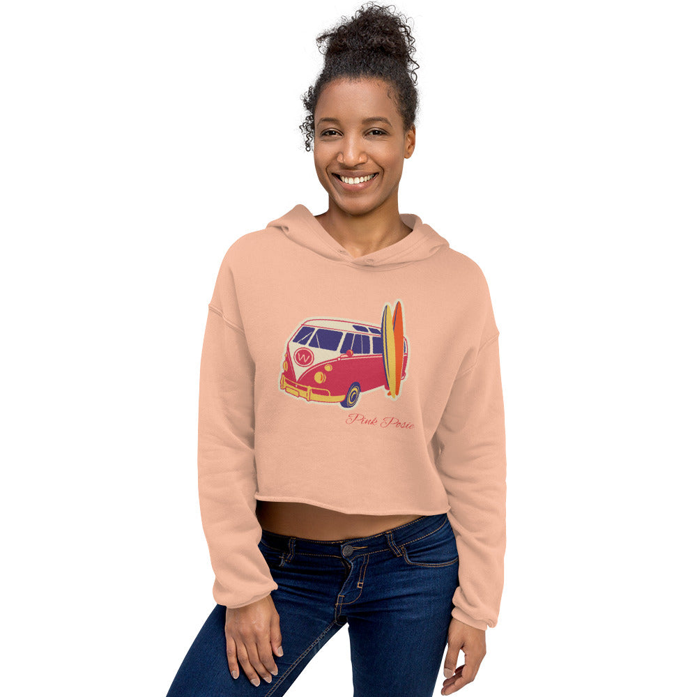 Kombi Pink Posie Hoodie